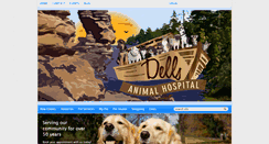 Desktop Screenshot of dellsanimalhospital.net